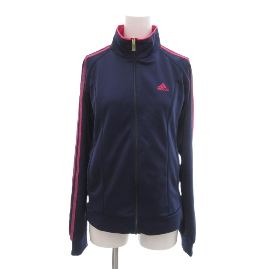 adidas ネイビー トラックジャケット ジャージ adidas（アディダス） ジャージ トラックジャケット/ジャージ スリー