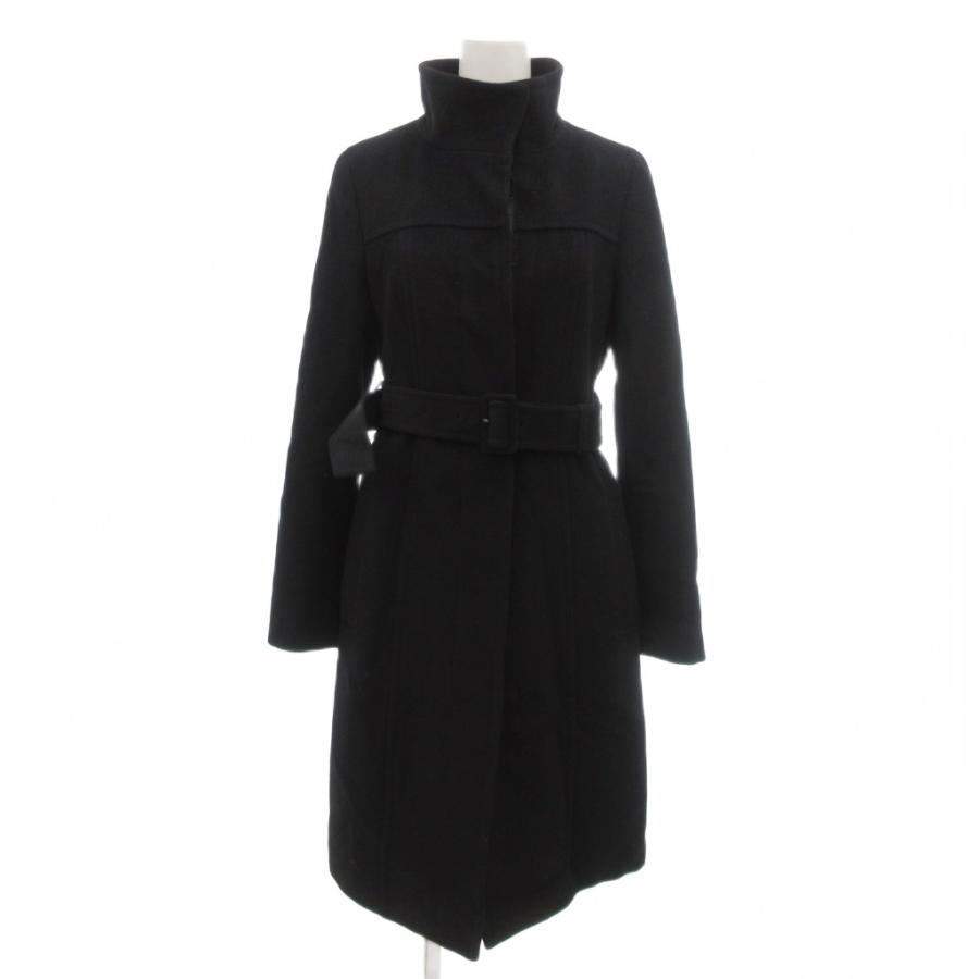 UNTITLED（アンタイトル） 美品 ロングコート アンゴラ混 比翼