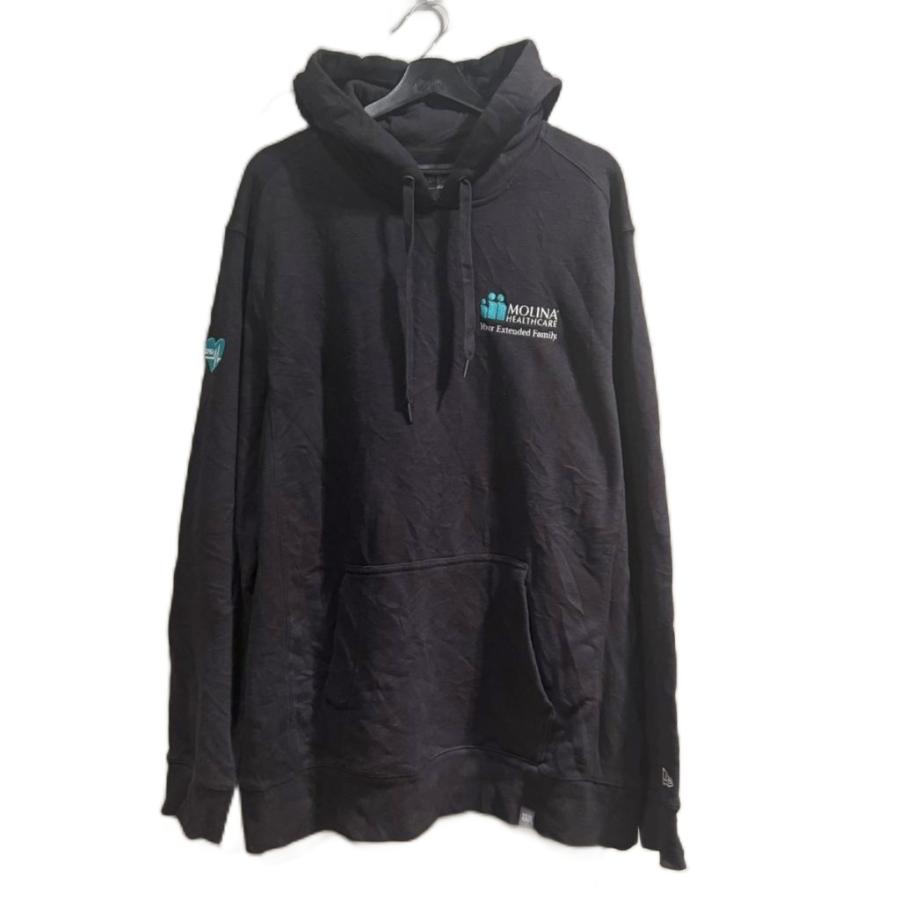 ニューエラ NEW ERA パーカー プルオーバー フード 2XL 黒 ブラック