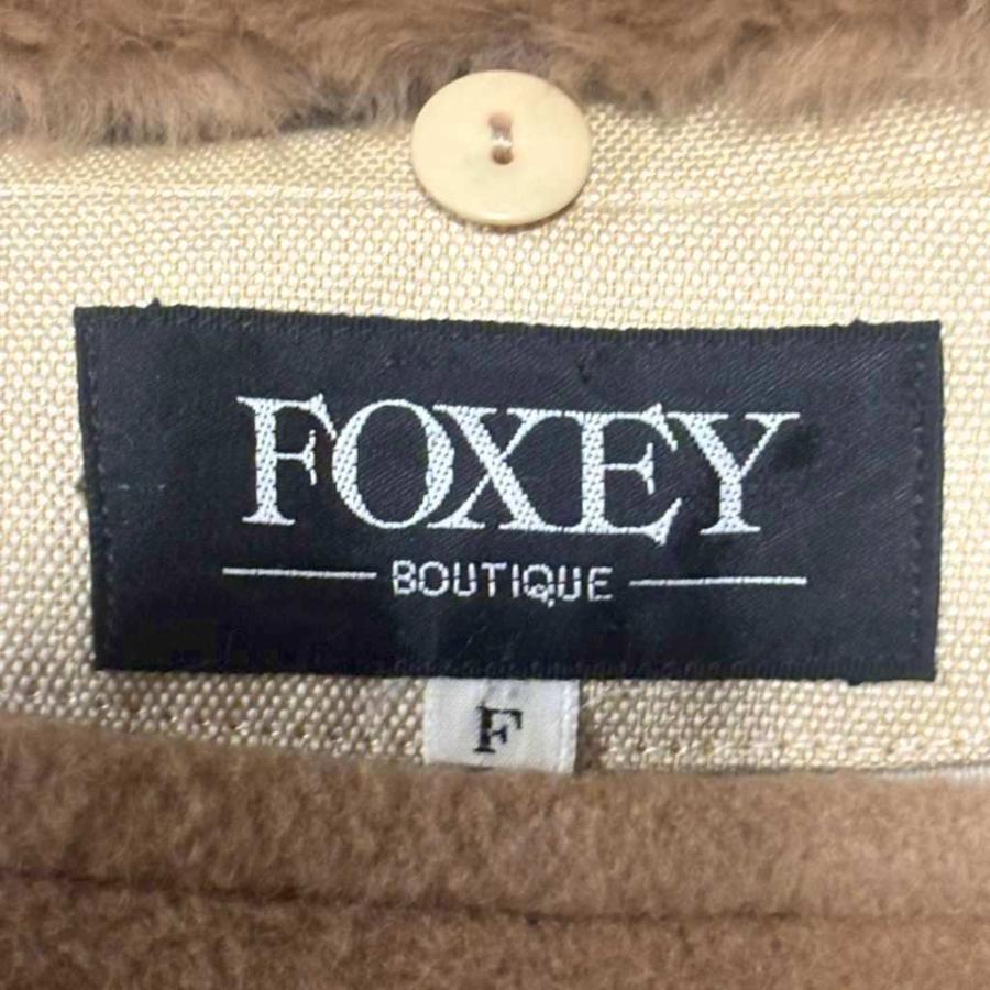 FOXEY（フォクシー） ヌートリアファー ステンカラーコート ファー