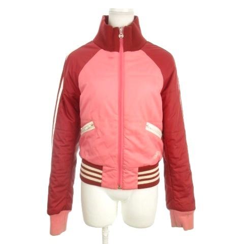 adidas（アディダス） スポーツウエア 中綿ジャケット M ピンク 赤 