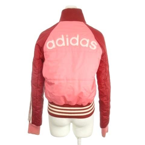 adidas（アディダス） スポーツウエア 中綿ジャケット M ピンク 赤 