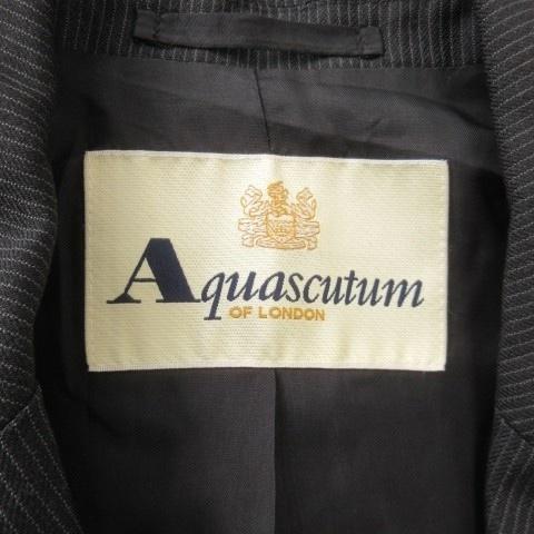 アクアスキュータム AQUASCUTUM テーラードジャケット 8/40 グレー