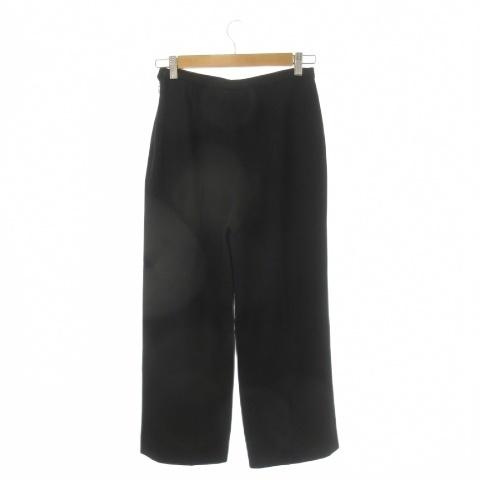 Max Mara（マックスマーラ） 白タグ パンツ ウール 42 黒 ブラック