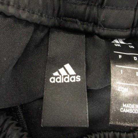 adidas（アディダス） スカート S 黒 ブラック 無地 スリーストライプ