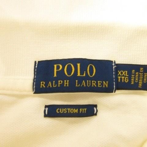 ポロ ラルフローレン POLO RALPH LAUREN ポロシャツ XXL 白 ホワイト