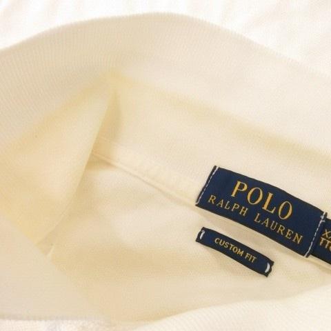 ポロ ラルフローレン POLO RALPH LAUREN ポロシャツ XXL 白 ホワイト