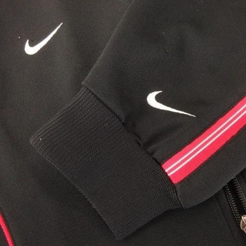 NIKE（ナイキ） ジャージ ジャケット XL 黒 ブラック 赤 レッド