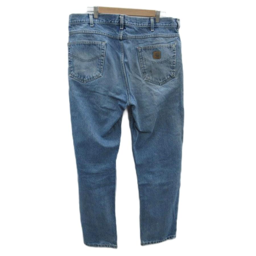 カーハート carhartt デニムパンツ ジーンズ ストレートパンツ W40 L32 