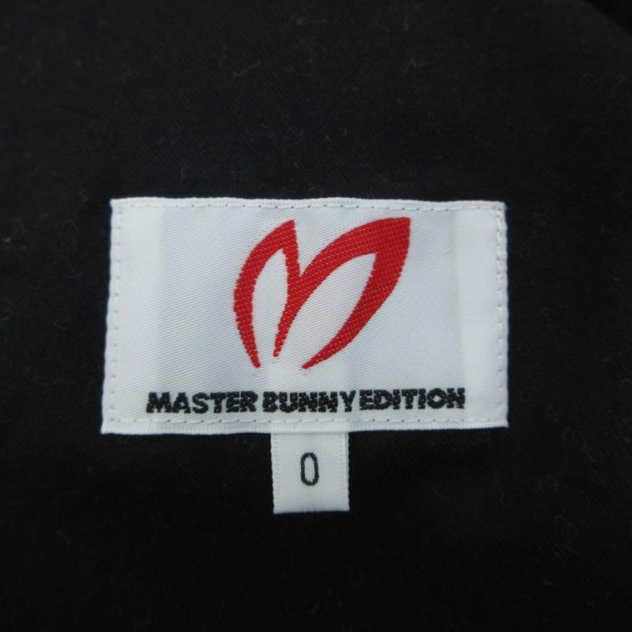 マスターバニー　セットアップゴルフウェア　ブラック　4 超美品 MASTER BUNNY EDITION マスターバニーエディション フード付 長袖