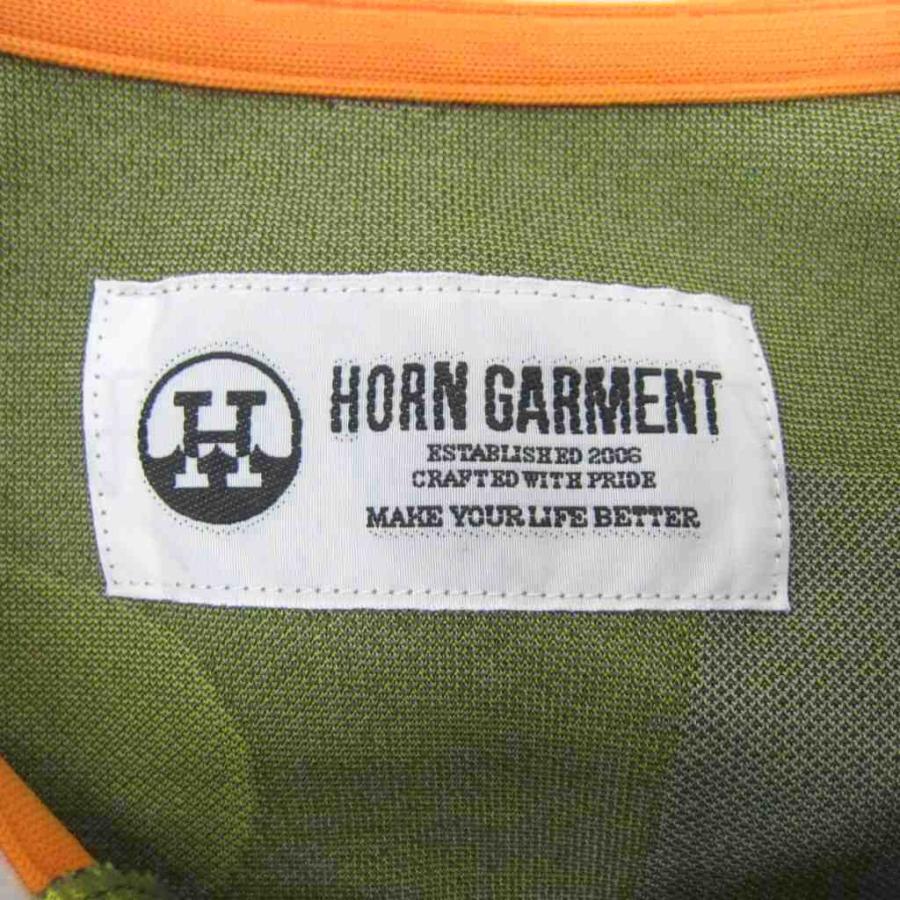 ホーン・ガーメント HORN G.M.T ゴルフウエア ポロシャツ 半袖 迷彩柄