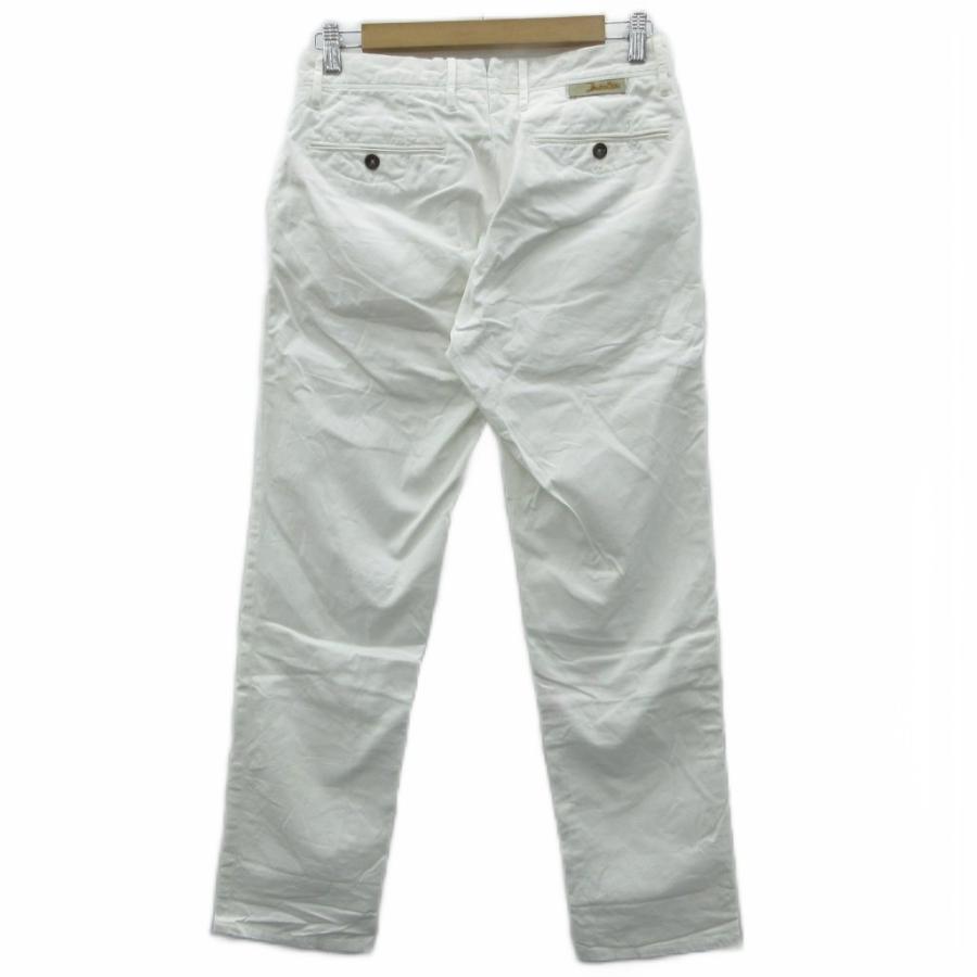 インコテックス INCOTEX ストレートパンツ アンクル丈 30インチ 白