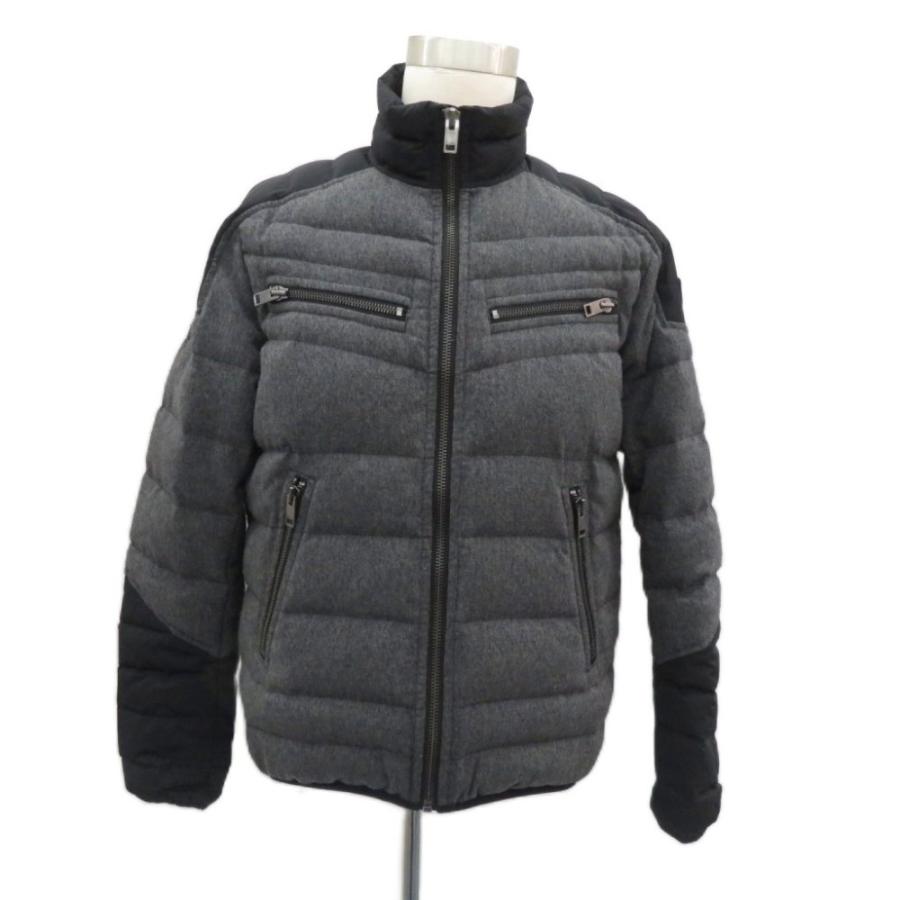 DIESEL（ディーゼル） ダウンジャケット ミドル丈 XL ダークグレー