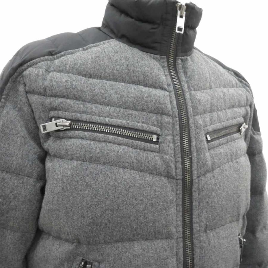 DIESEL（ディーゼル） ダウンジャケット ミドル丈 XL ダークグレー