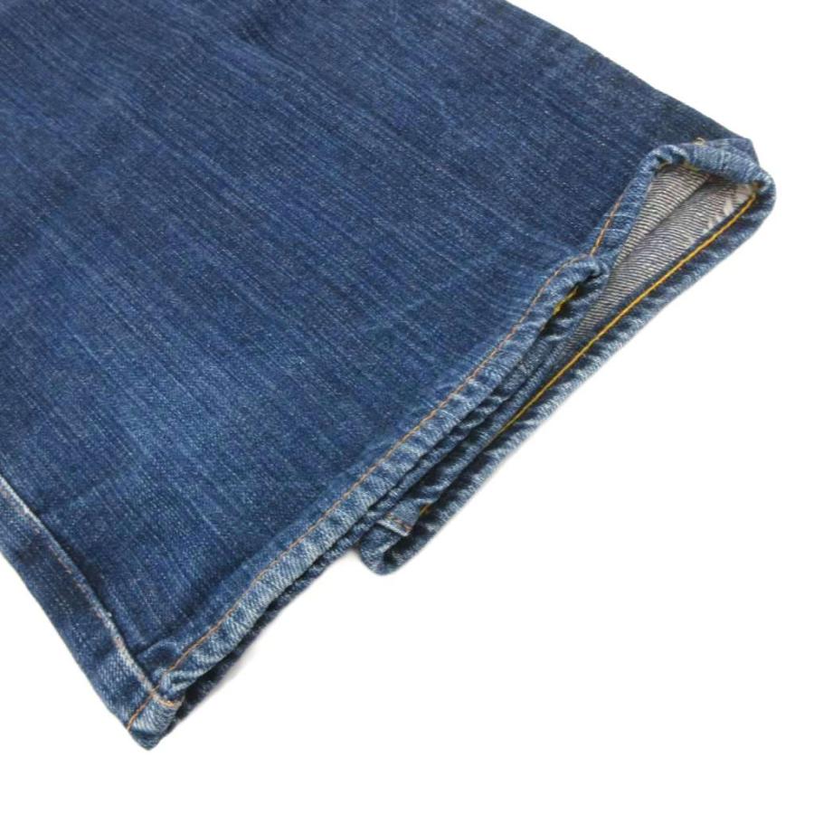 【美品】EVISU カモメ ペイント デニムパンツ 35×35 EVISU（エヴィス） カモメペイント デニムパンツ ジーンズ 31×35