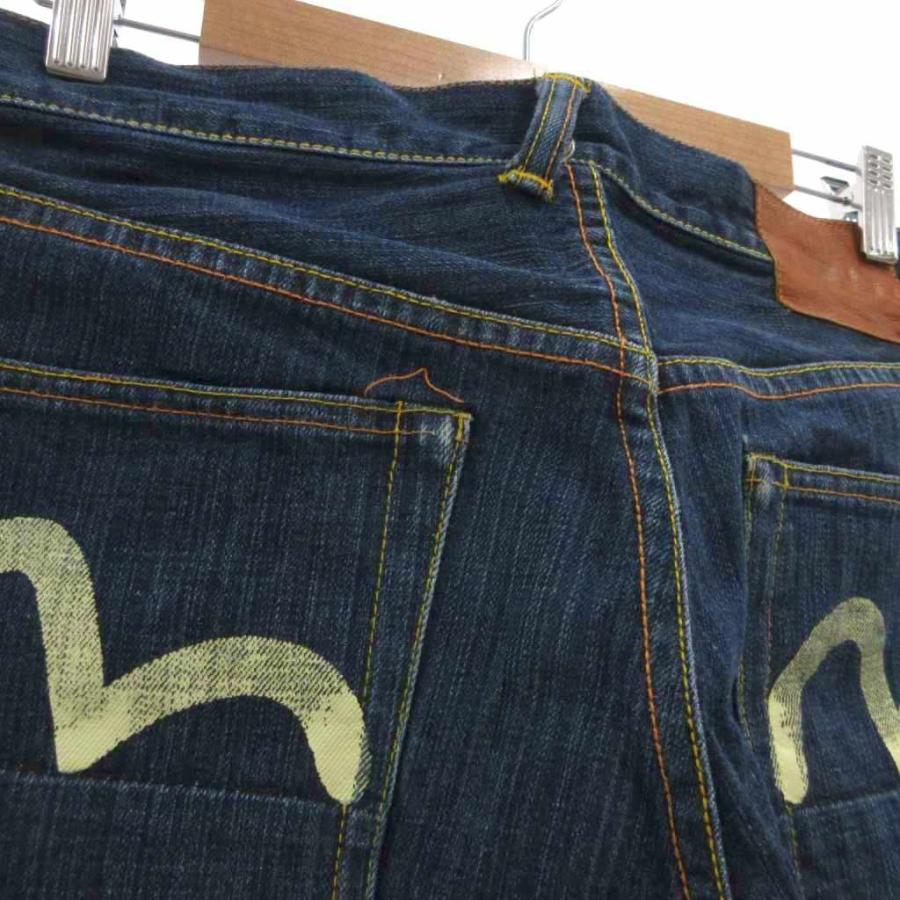 EVISU（エヴィス） カモメペイント デニムパンツ ジーンズ 31×35
