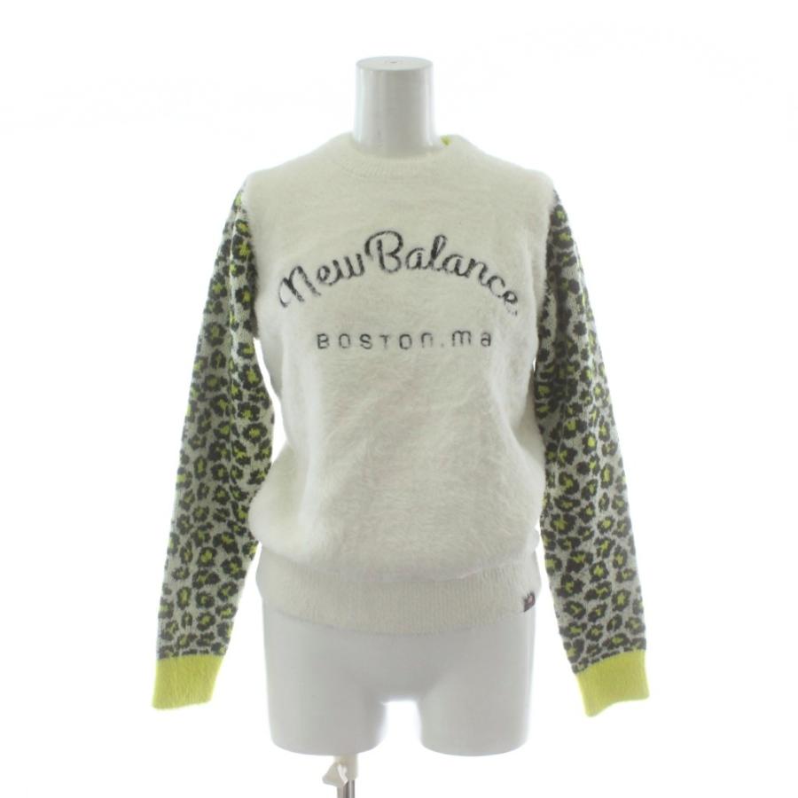 New Balance ヒョウ柄 セーター ゴルフ New Balance（ニューバランス） セーター 1 白 ホワイト 長袖