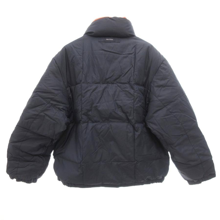ノーティカ NAUTICA ダウンジャケット リバーシブル ツートン XL 紺