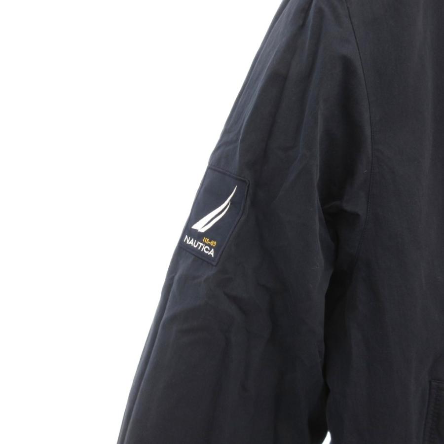 ノーティカ NAUTICA ダウンジャケット リバーシブル ツートン XL 紺
