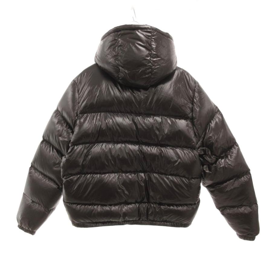 ZARA フード付き光沢ブラックダウンジャケット ZARA（ザラ） ダウンジャケット ブルゾン フード 光沢 L 黒 ブラック