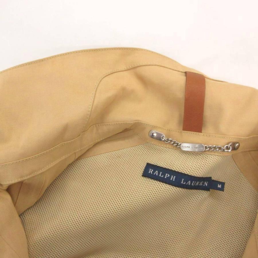 Ralph Lauren ベージュ レザージャケット L Polo Ralph Lauren/Drizzler Jacket(ラルフローレン ジャケット
