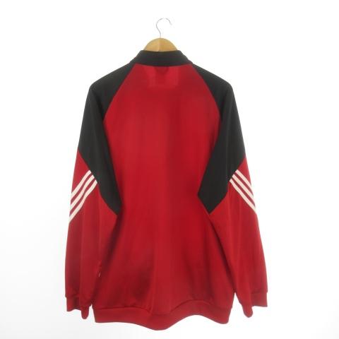 adidas（アディダス） ジャージ ジャケット 6XO 赤 レッド 黒 ブラック 