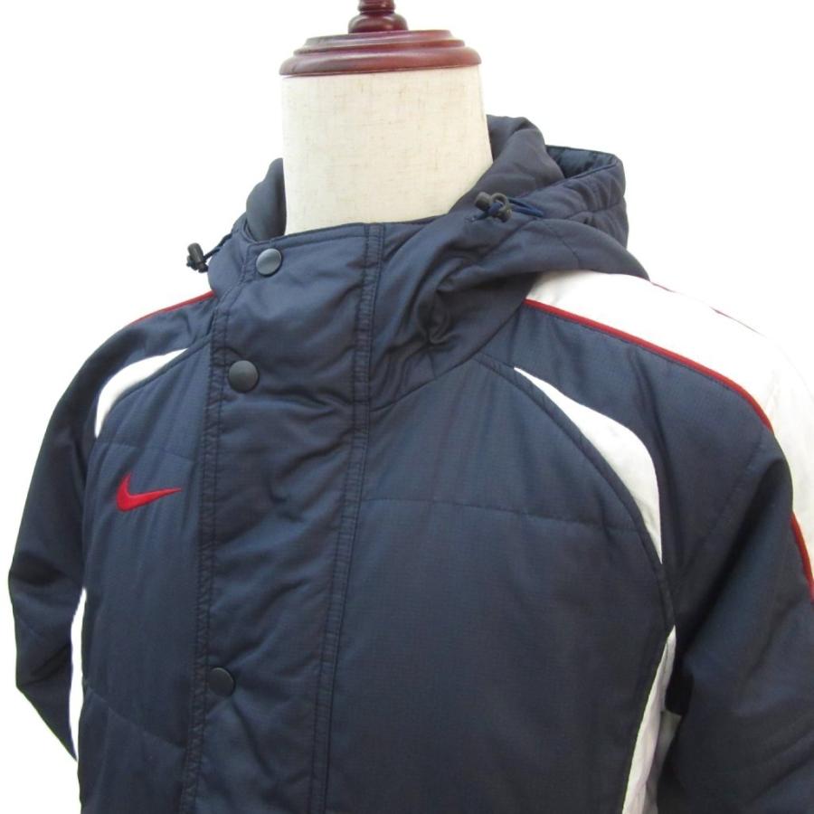 NIKE（ナイキ） スポーツウエア ベンチコート 中綿コート S 紺