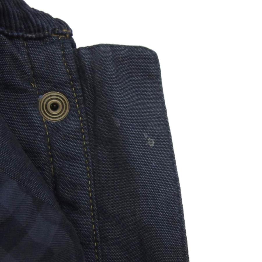 エルエルビーン L.L.BEAN デニムキルティングジャケット M REG 青 