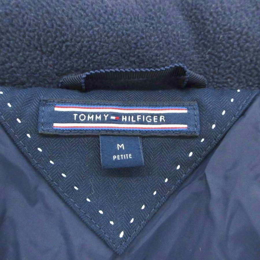 新品 M ★ トミーヒルフィガー レディース フード コート ネイビー US-S TOMMY HILFIGER - 新品 M ☆ トミーヒルフィガー レディース フード