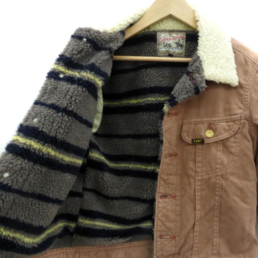 Lee（リー） コーデュロイジャケット ショート丈 裏ボア M ピンク
