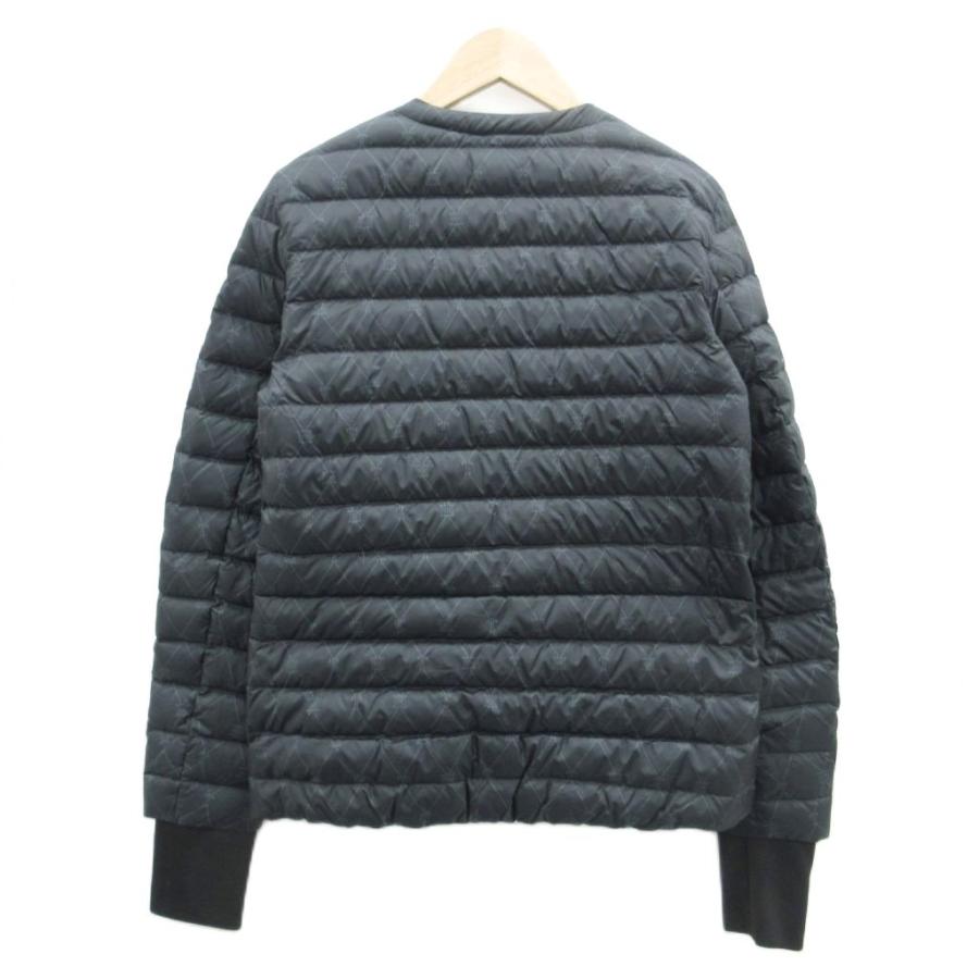 ＊トミーヒルフィガー　ノーカラーダウンジャケットM  TOMMY HILFIGER（トミー・ヒルフィガー） ダウンジャケット ミドル丈