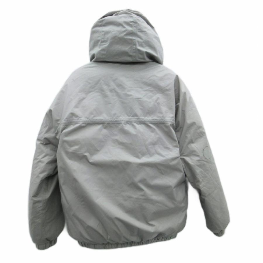 フェニックス PHENIX ダウンジャケット ミドル丈 S グレー フード付