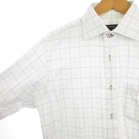 BURBERRY BLACK LABEL（バーバリーブラックレーベル） シャツ 40 白