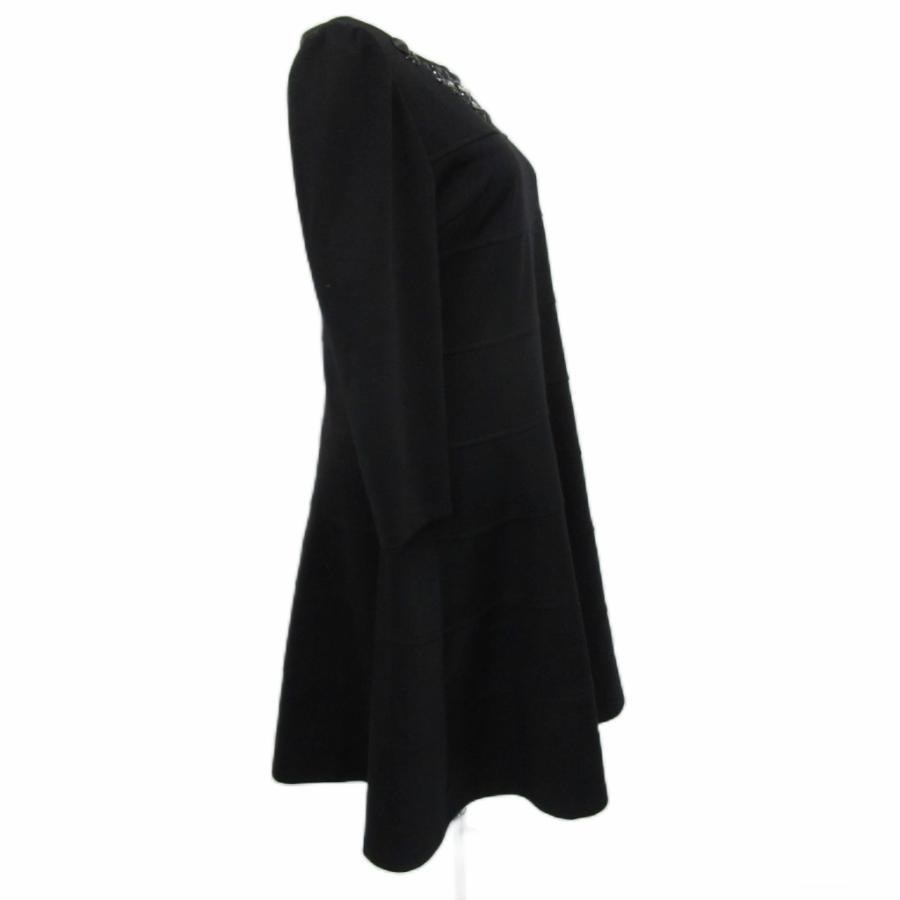 スーパービューティ Super Beauty ワンピース ひざ丈 七分袖 42 XL