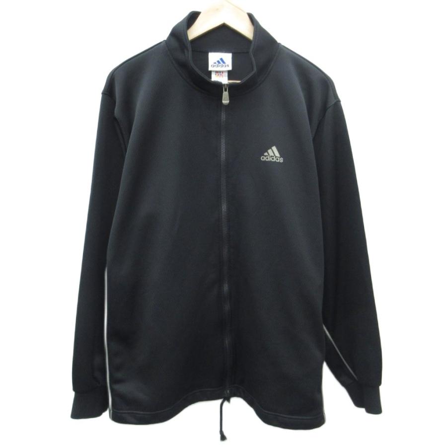 adidas（アディダス） ジャージ トラックジャケット ミドル丈 O XL 黒