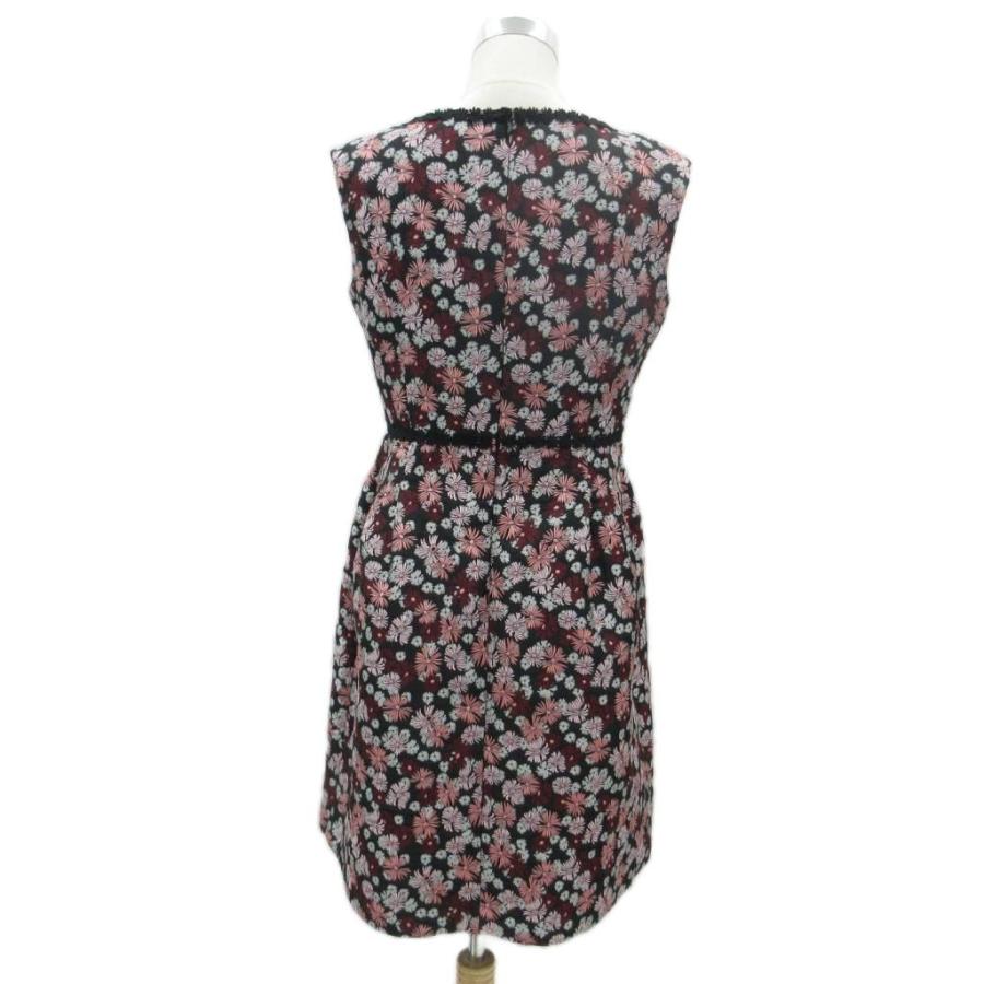 スーパービューティ Super Beauty ワンピース 42 XL マルチカラー 黒