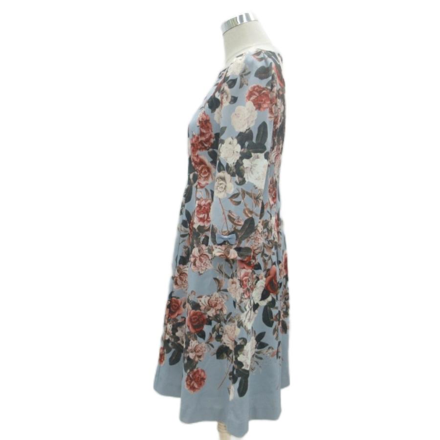 スーパービューティ Super Beauty ワンピース 42 XL マルチカラー 水色