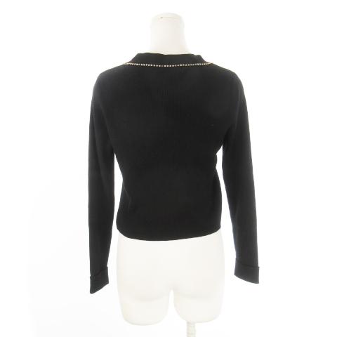 スーパービューティー Super Beauty カーディガン ニット Vネック 長袖