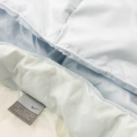 NIKE（ナイキ） ダウンジャケット M 水色 ライトブルー 白 ホワイト