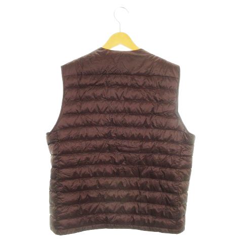 ユニクロ（UNIQLO） ダウンベスト ウルトラライトダウン XL ボルドー