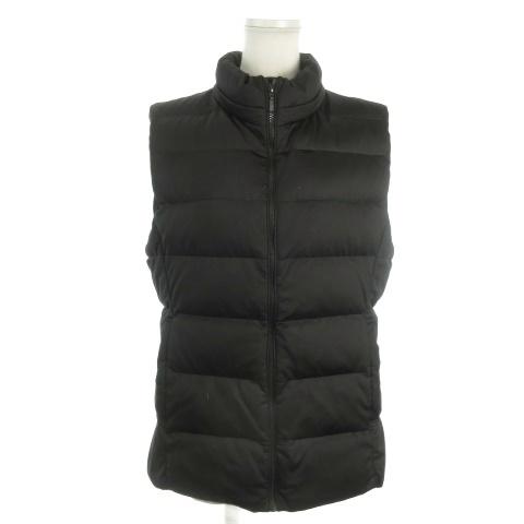 UNIQLO ＋J ダウンベスト XL ユニクロ（UNIQLO） ダウンベスト XL 黒 ブラック ノースリーブ