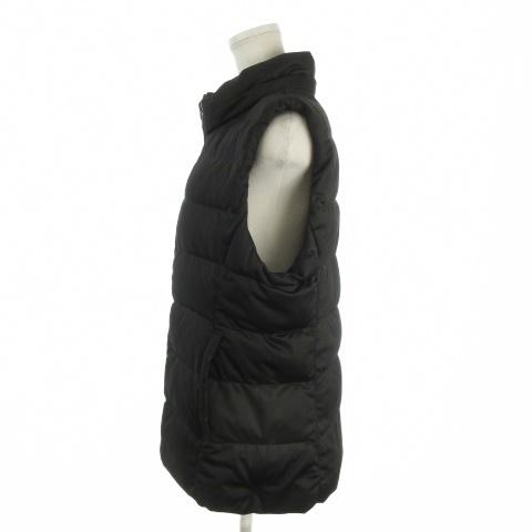 ユニクロ（UNIQLO） ダウンベスト XL 黒 ブラック ノースリーブ