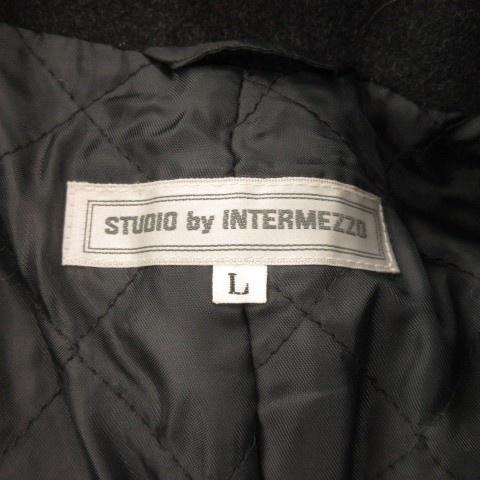 インターメッツォ INTERMEZZO STUDIO by ステンカラーコート 中綿 L 黒 