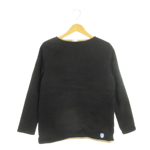 オーチバル ORCIVAL オーシバル バスクシャツ 裏フリース 長袖 ロゴ 2