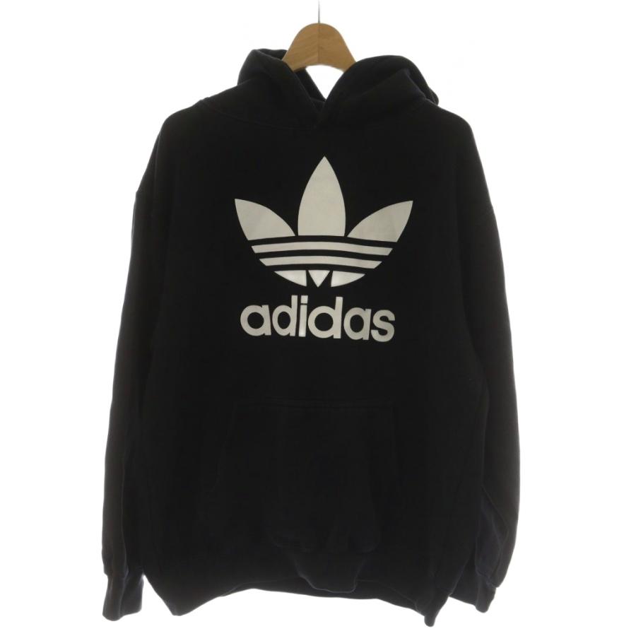 adidas（アディダス） パーカー プルオーバー 1XO 黒 ブラック 長袖