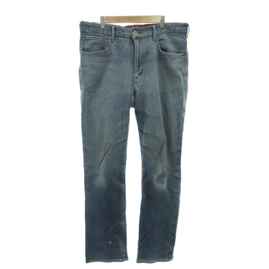 EDWIN（エドウィン） デニムパンツ ジーンズ ダメージ加工 色落ち L