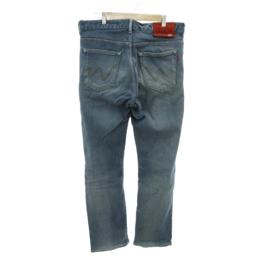 EDWIN（エドウィン） デニムパンツ ジーンズ ダメージ加工 色落ち L 