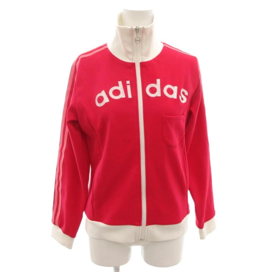 adidas（アディダス） ジャージ ジップアップ ジャケット M 赤 レッド 