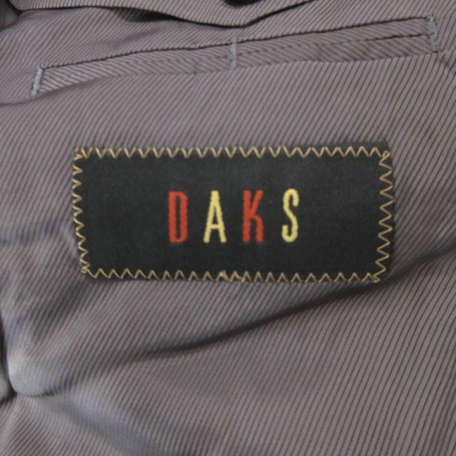 DAKS ダックス　テーラードジャケット　シルク混　ネイビー　サイズAB6 DAKS - DAKS ダックス テーラード ジャケット sizeM/紺