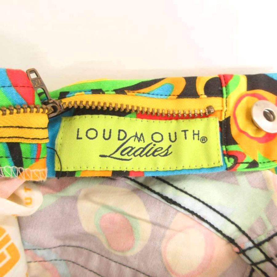 ラウドマウス LOUDMOUTH ストレッチツイル柄ゴルフロングパンツ 総柄 M